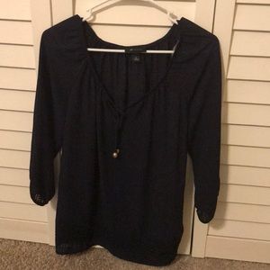 Mid Sleeve length semi see through material